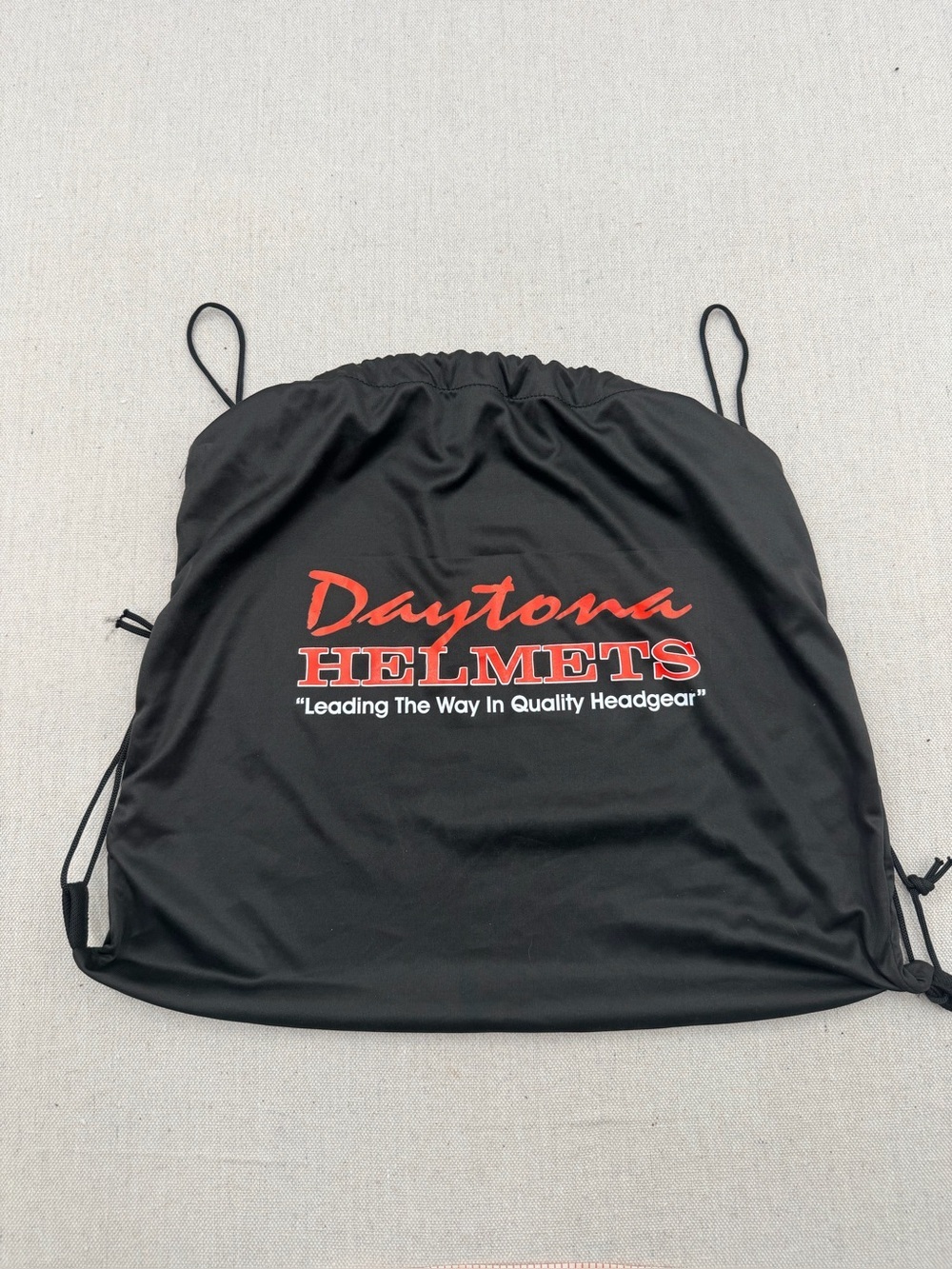 Daytona Helmets Black Drawstring Helmet Bag